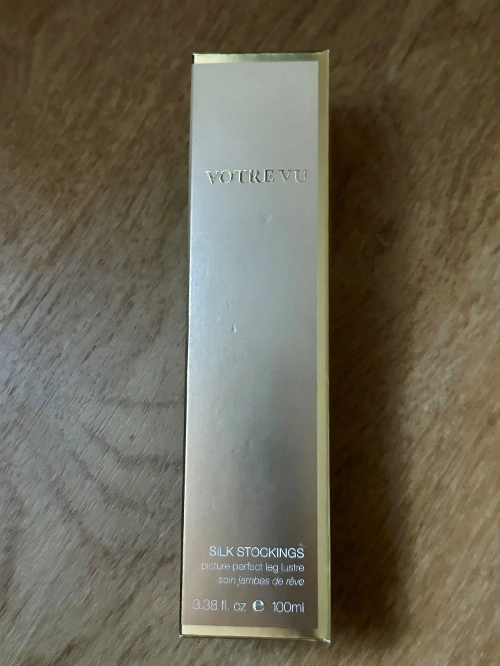 NEW Votre Vu Silk Stockings Leg Lustre Set of 2 Deep Bronze+ Golden Bronze 100ml